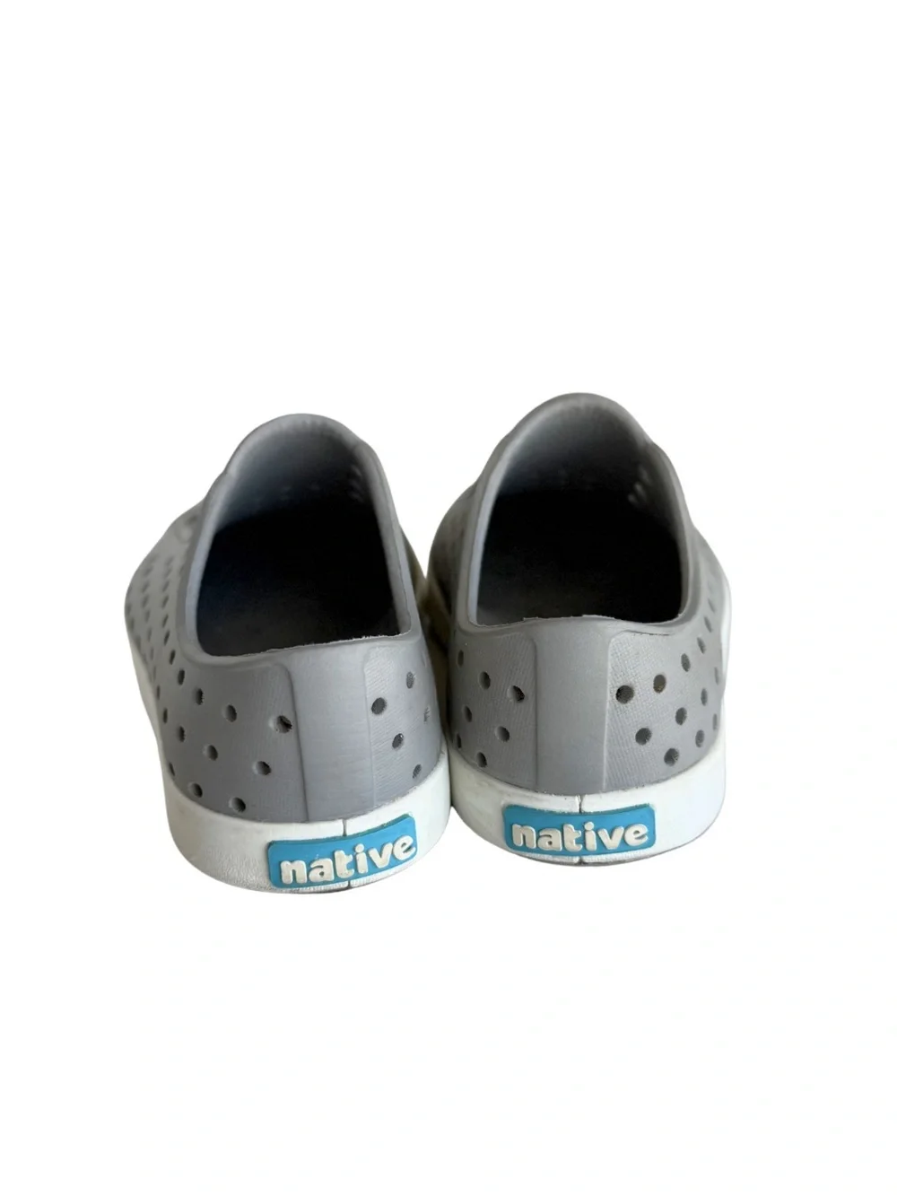 Native Kids Jefferson Sandals Shoes - Pigeon Grey Size TODDLER Size 7